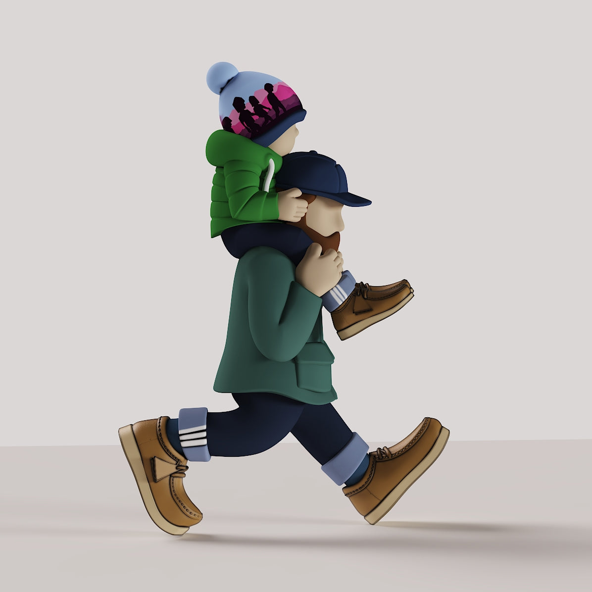 Dad n lad/Lass VInyl Figure waiting list