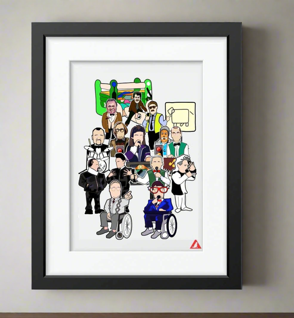 Phoenix nights Print