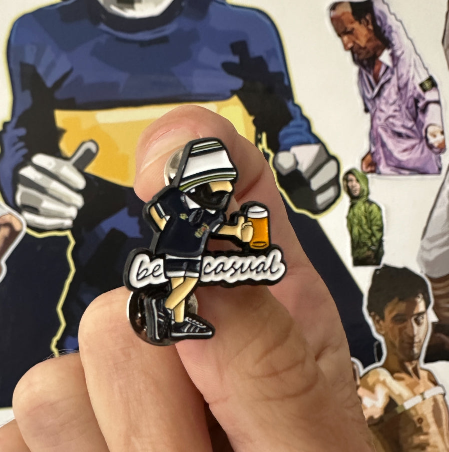 Be Casual Scotland Pin