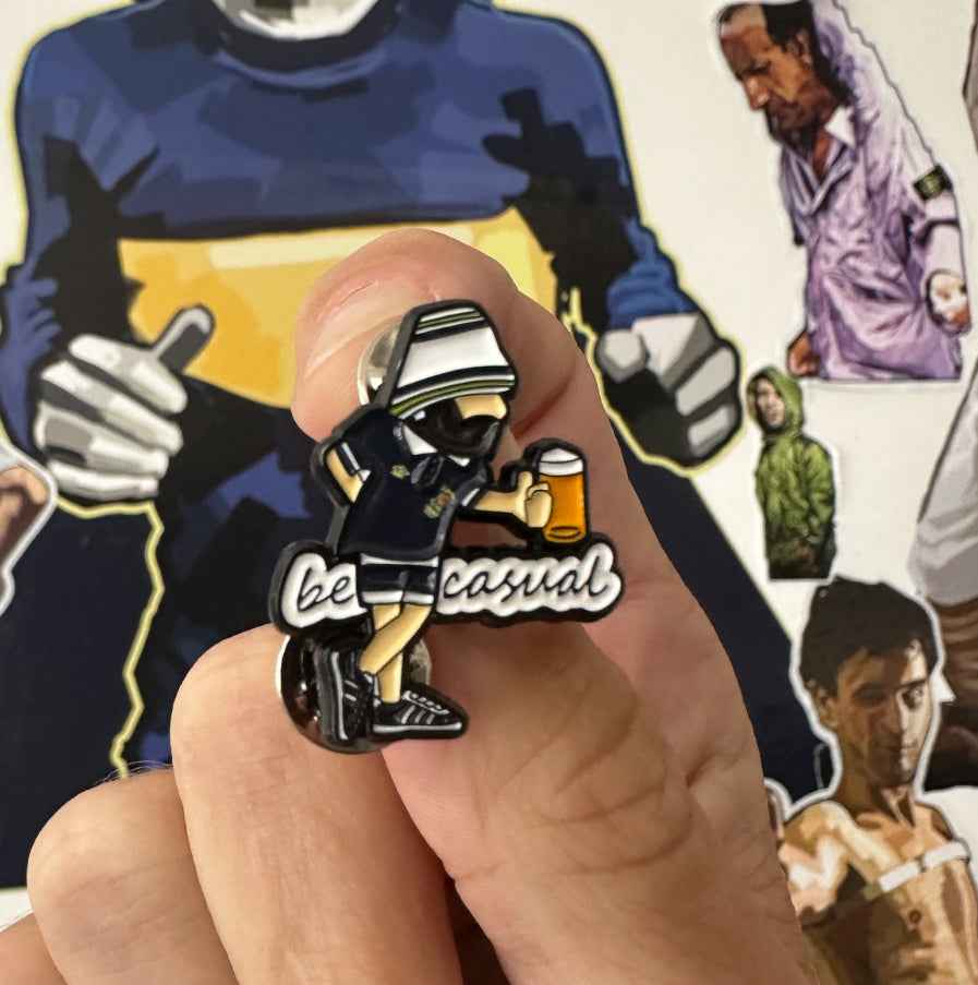 Be Casual Scotland Pin