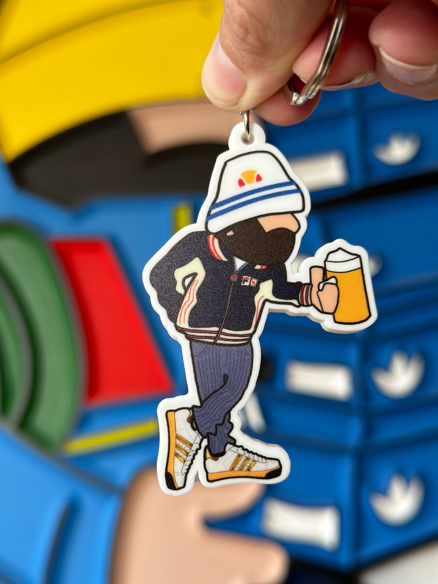 Be Casual 80s no.1 limited edition PVC Keyring