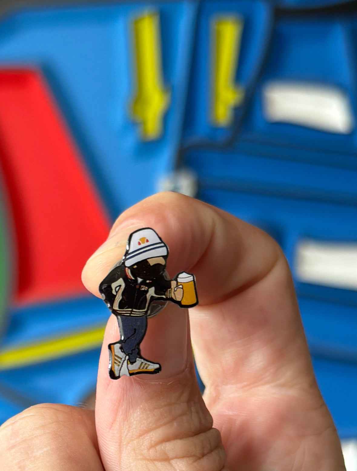 Be Casual 80s no.1 limited edition Enamel Pin Badge