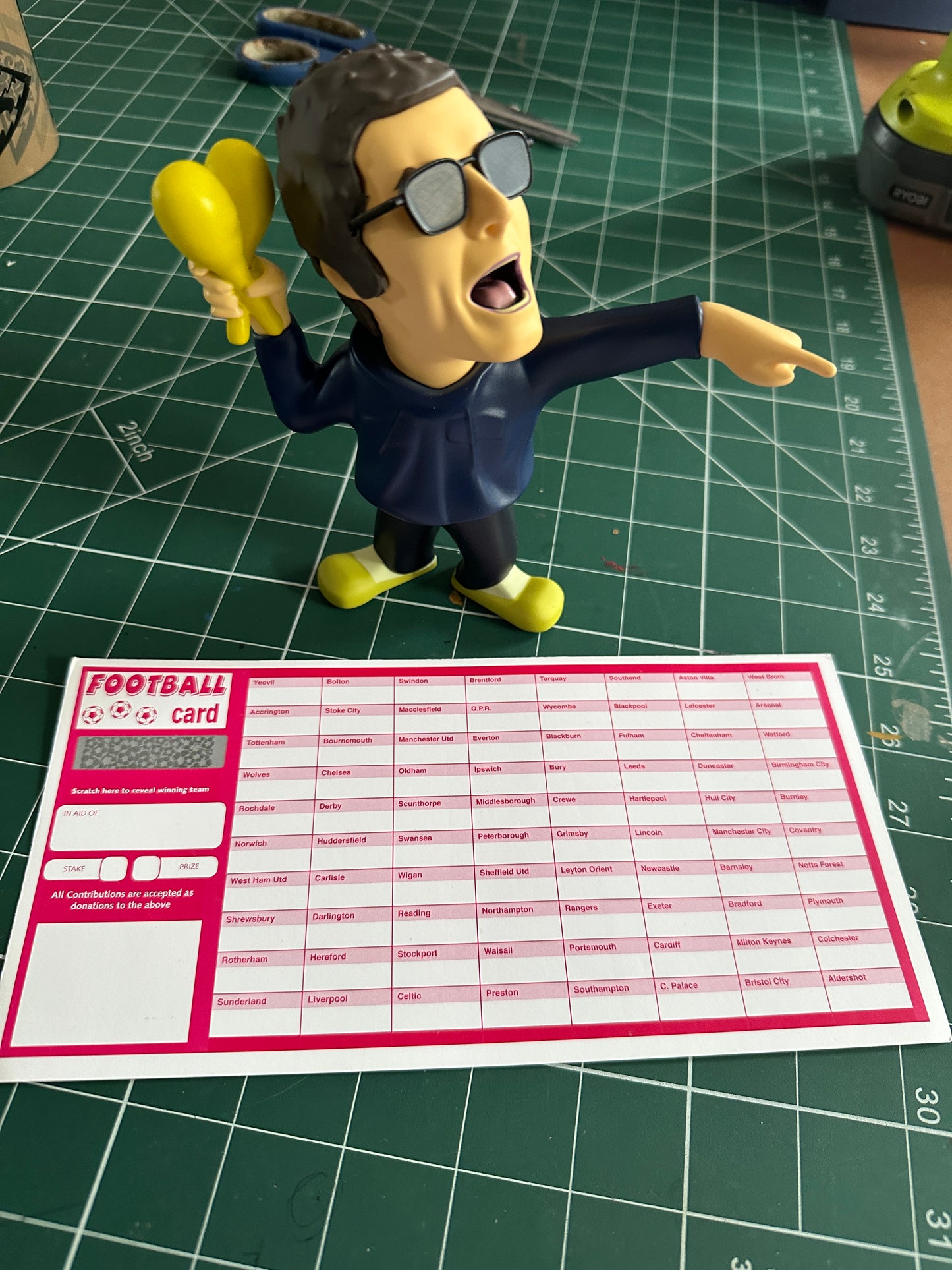 AGCM Football Card team