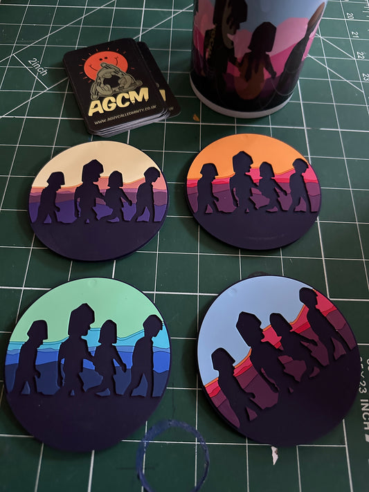 Fools Gold Coasters Pack of 4....
