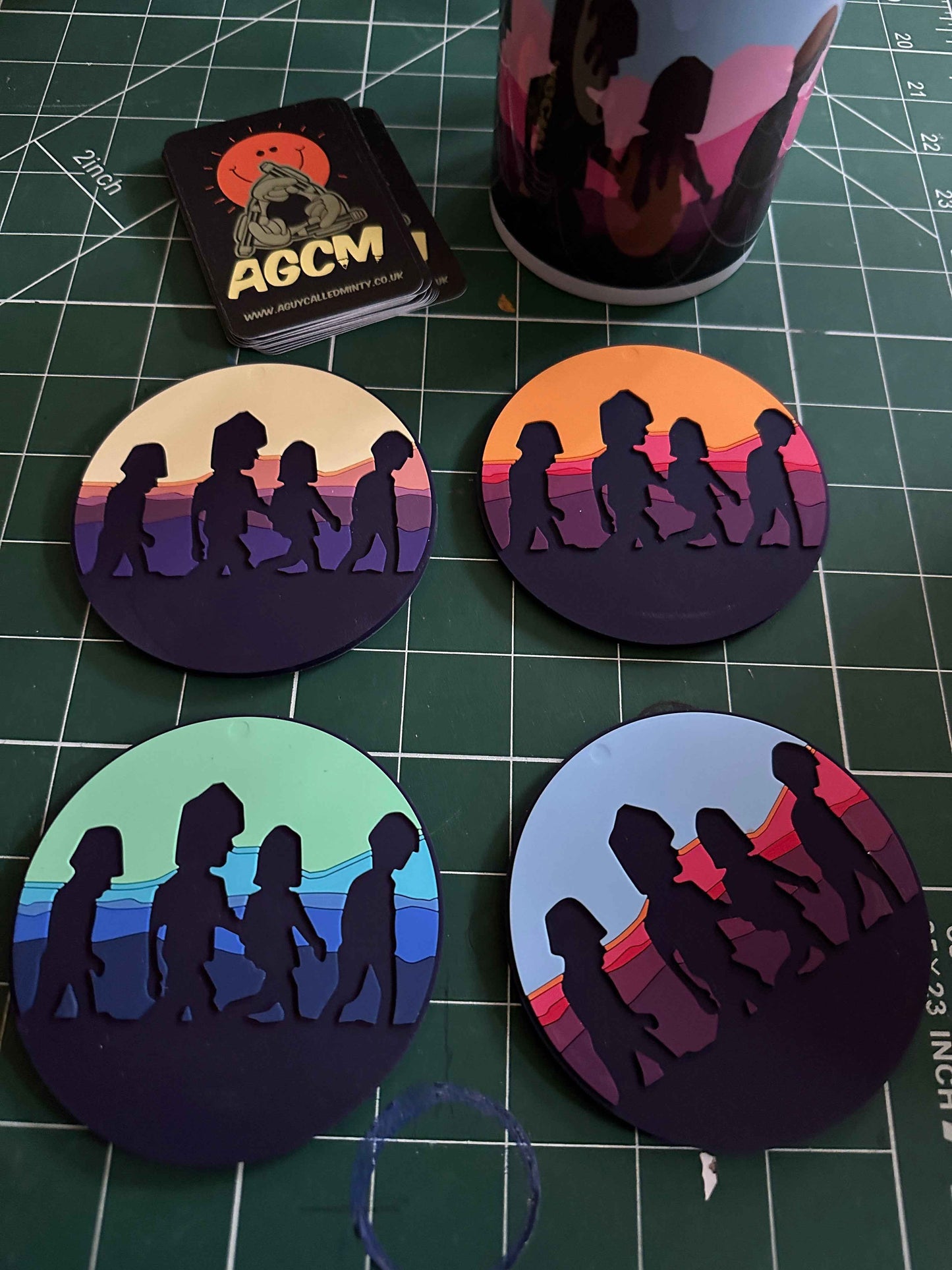 Fools Gold Coasters Pack of 4....