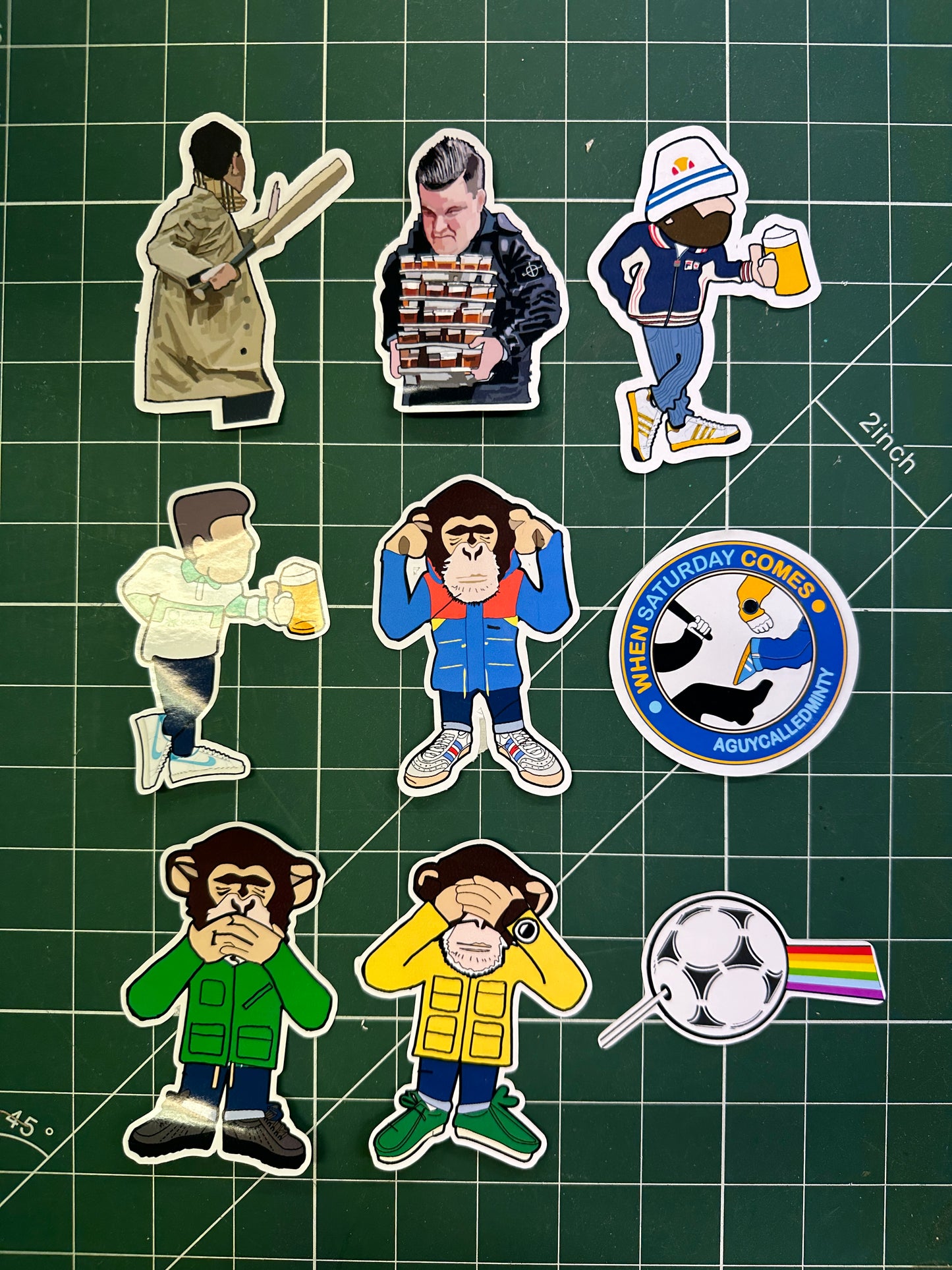 Be Casual sticker pack