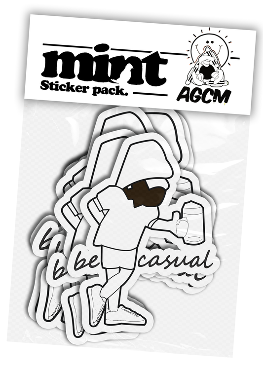 Be Casual your Club Mintea Sticker Pack