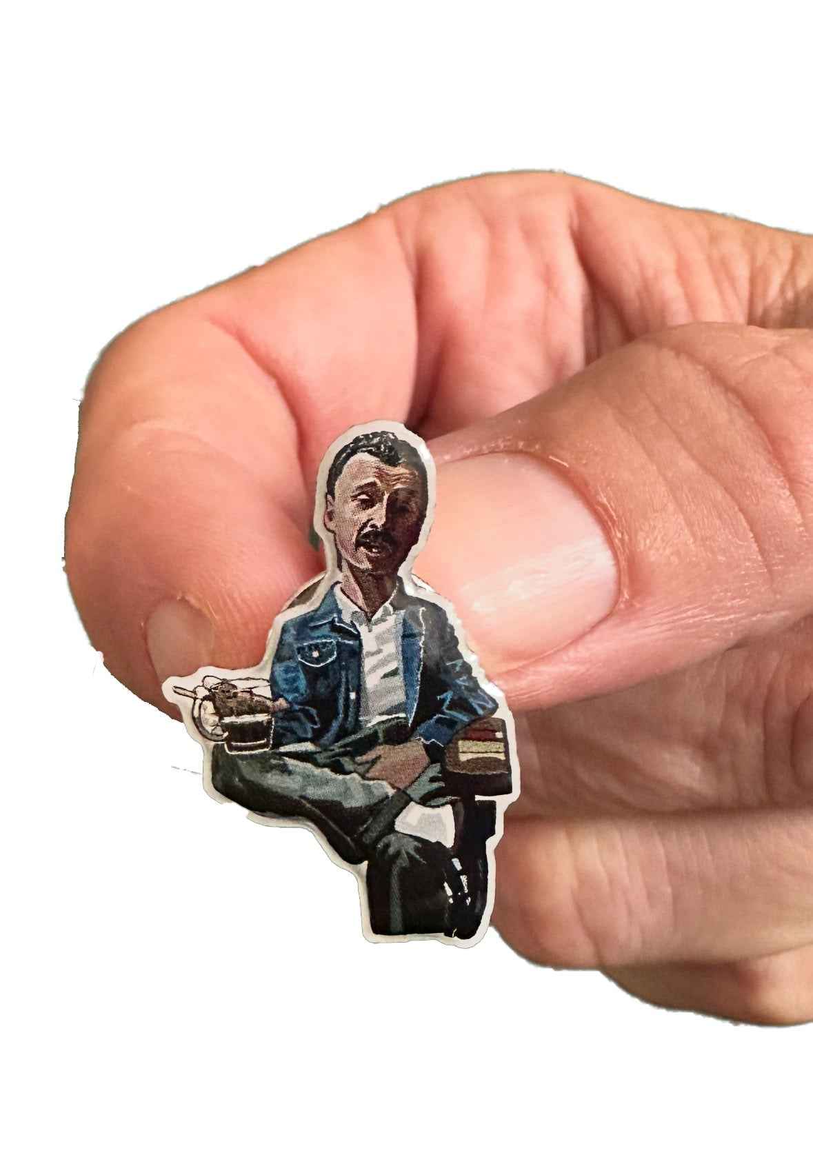 Begbie (trainpsotting) limited edition pin badge