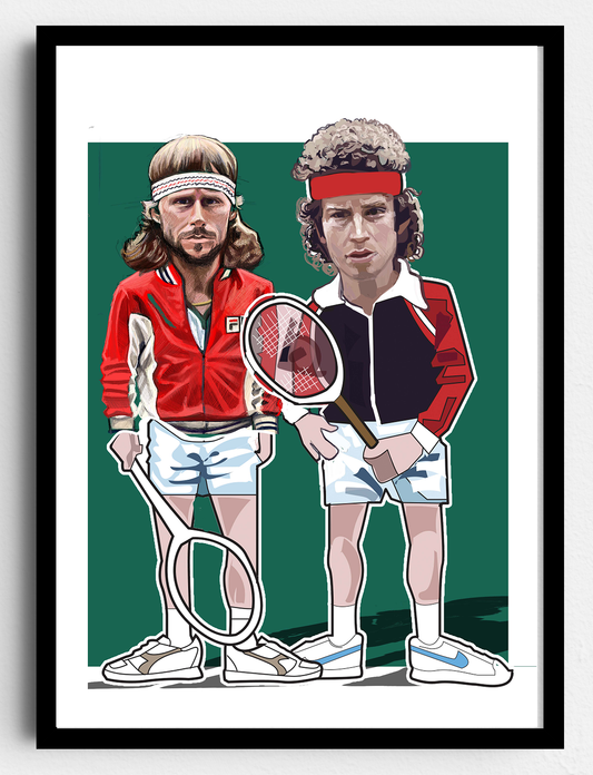 Borg & McEnroe  Print