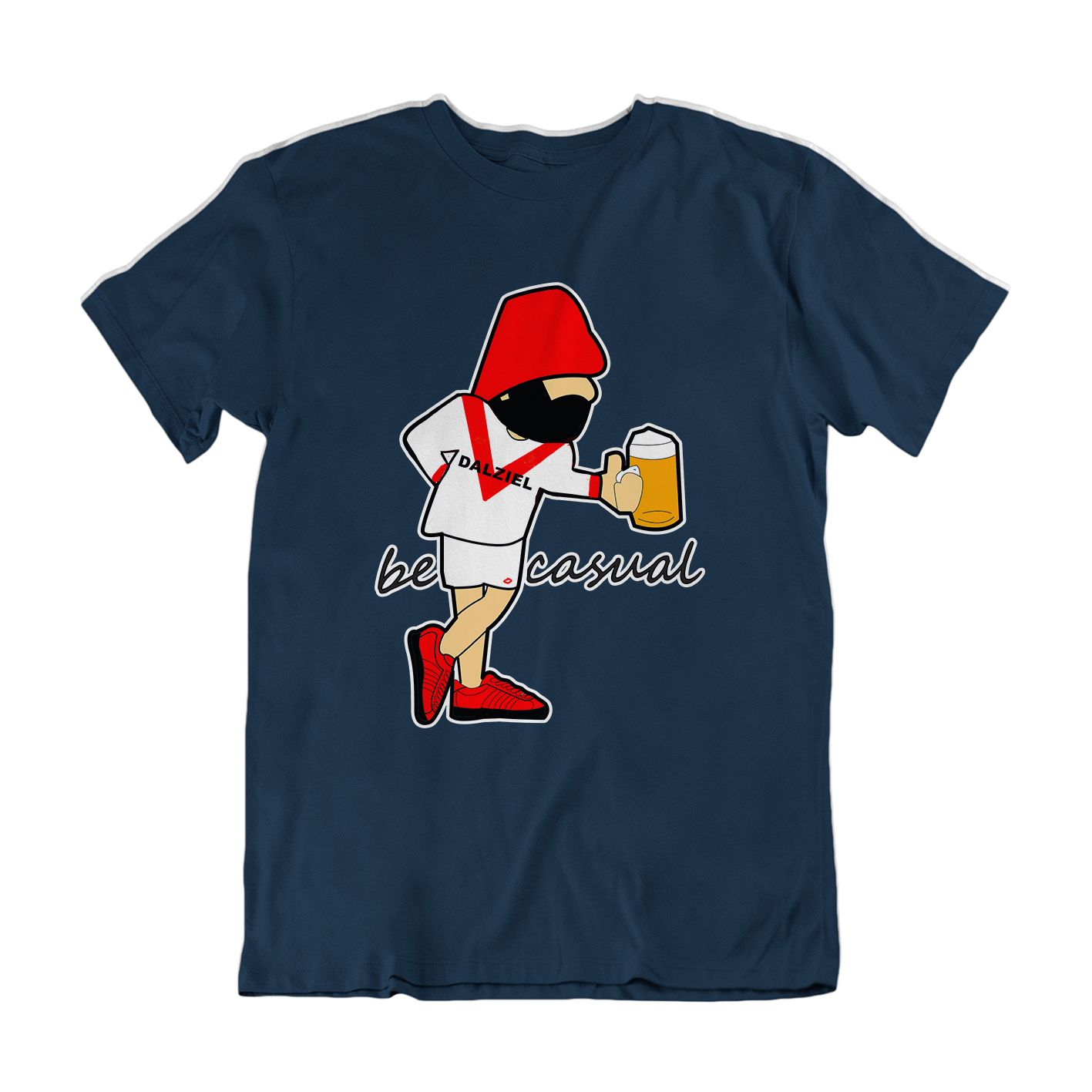 A Guy Called Minty, Be Casual AIRDRIEONIANS Regular Fit T-Shirt