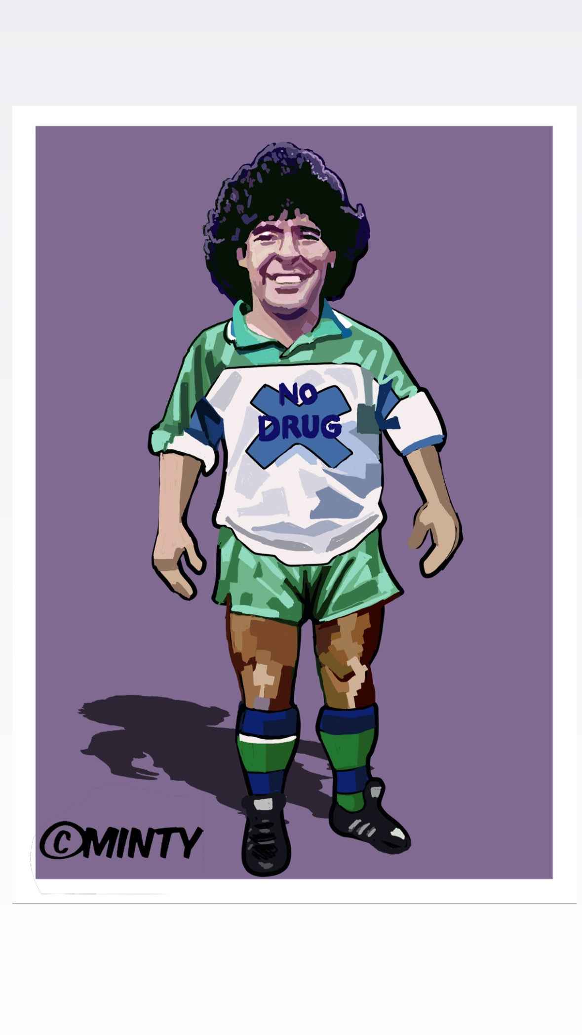 Maradona 1986 limited edition Pin