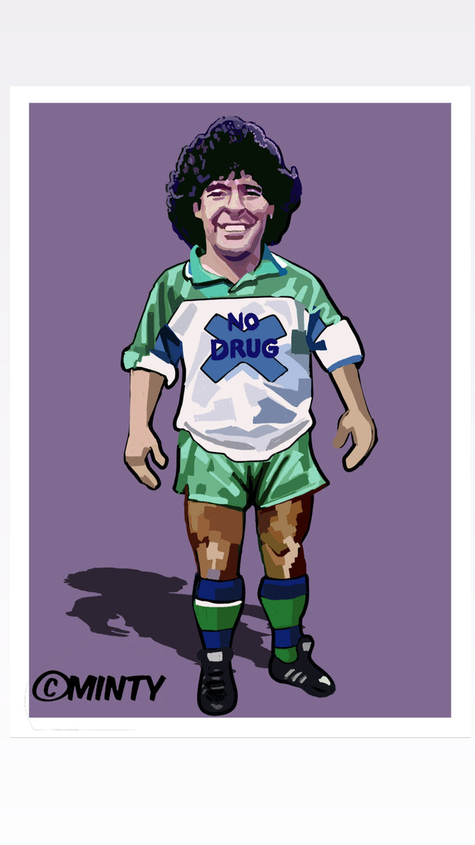 Maradona 1986 Limited Edition Pin A Guy Called Minty