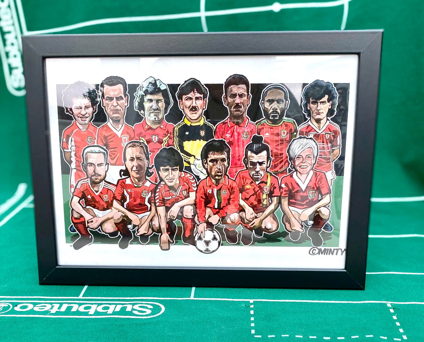 The Art of the Wales shirt  Print