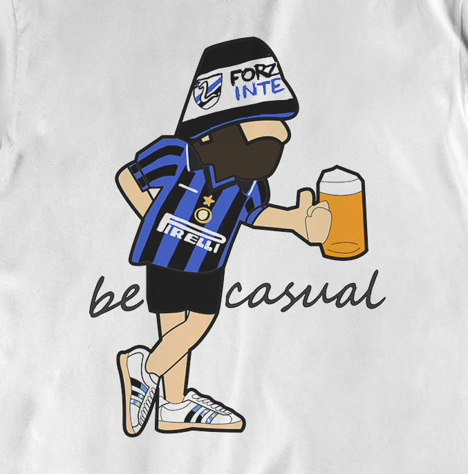 A Guy Called Minty, Be Casual INTER MILAN Regular Fit T-Shirt