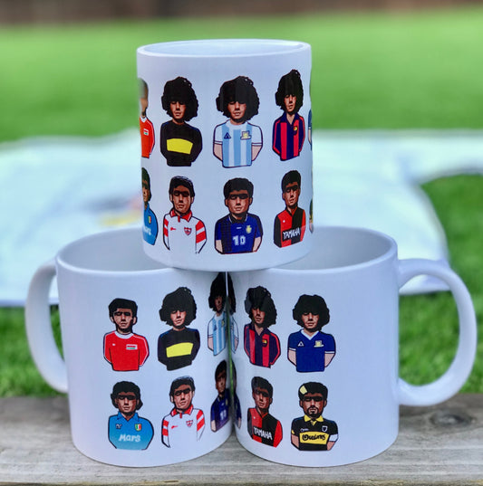 El Diego through the years Mint Tea MUG