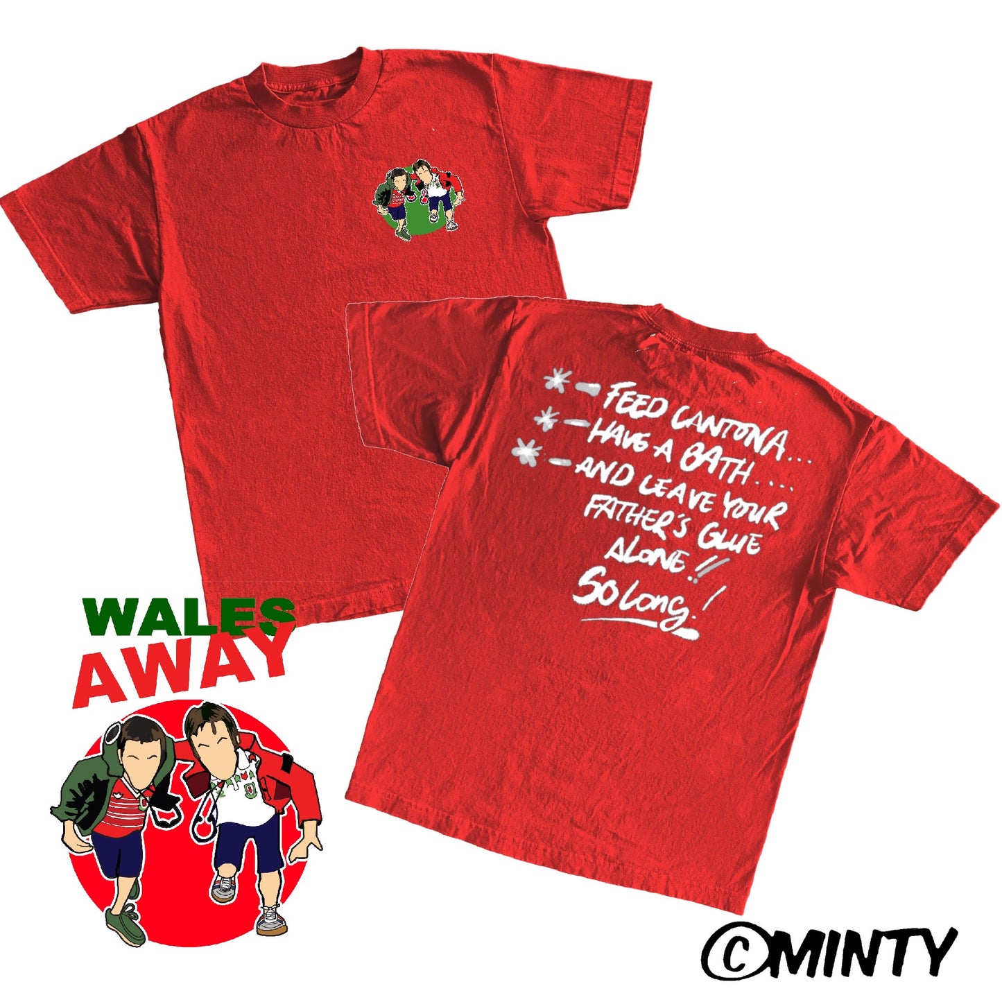 A Guy Called Minty, Wales Away Regular Fit T-Shirt