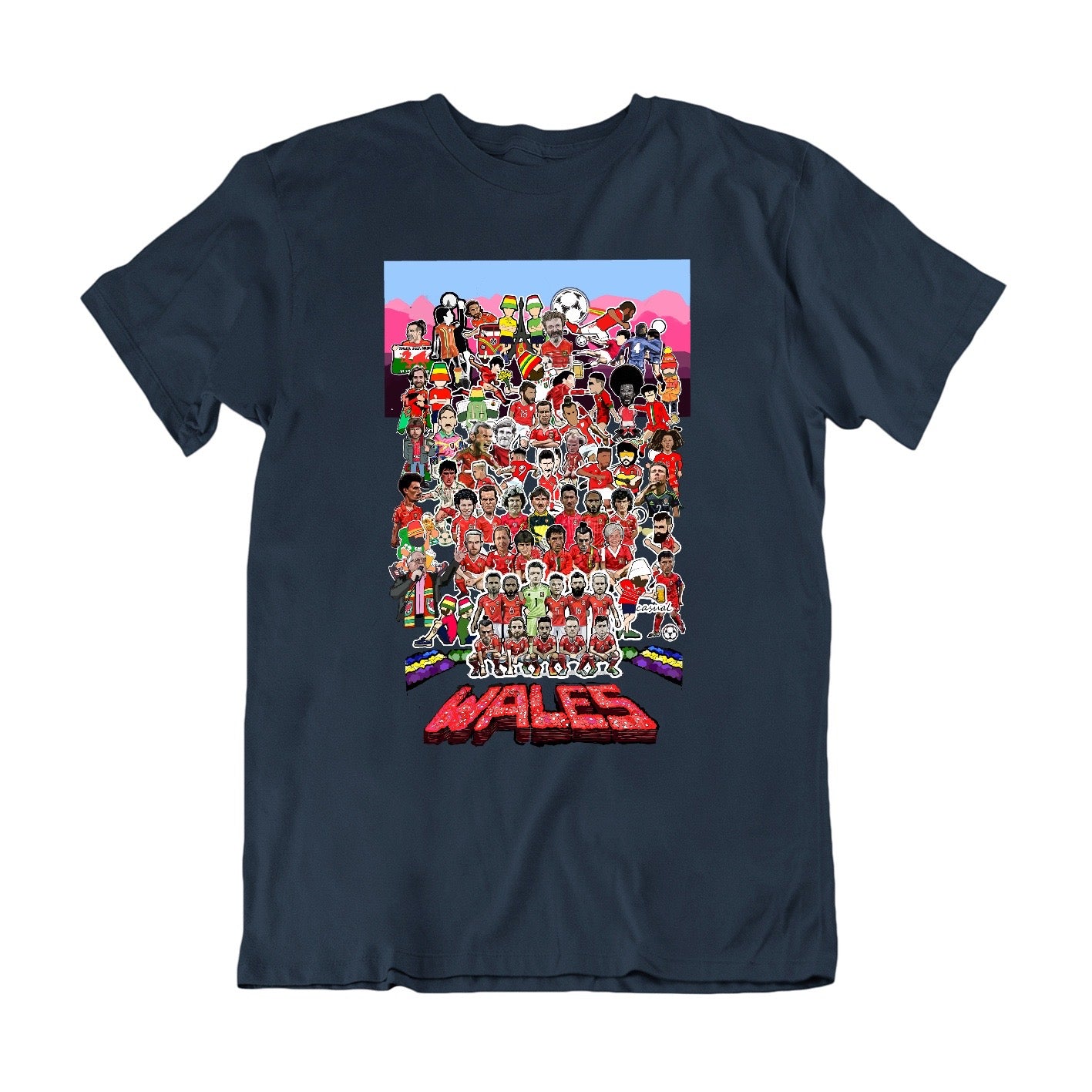 A Guy Called Minty, WALES SGT PAPER Regular Fit T-Shirt