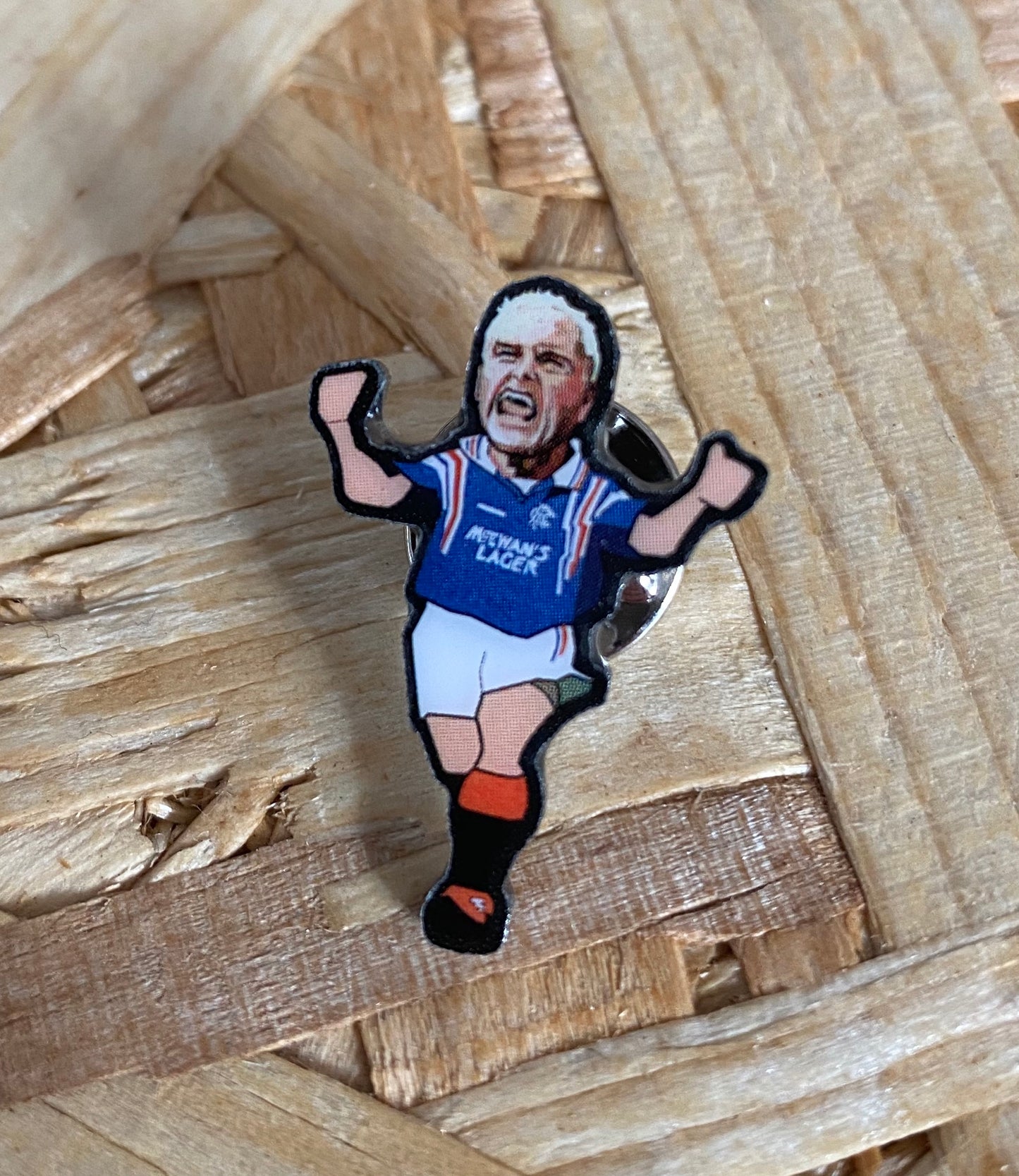Gazza limited edition Pin