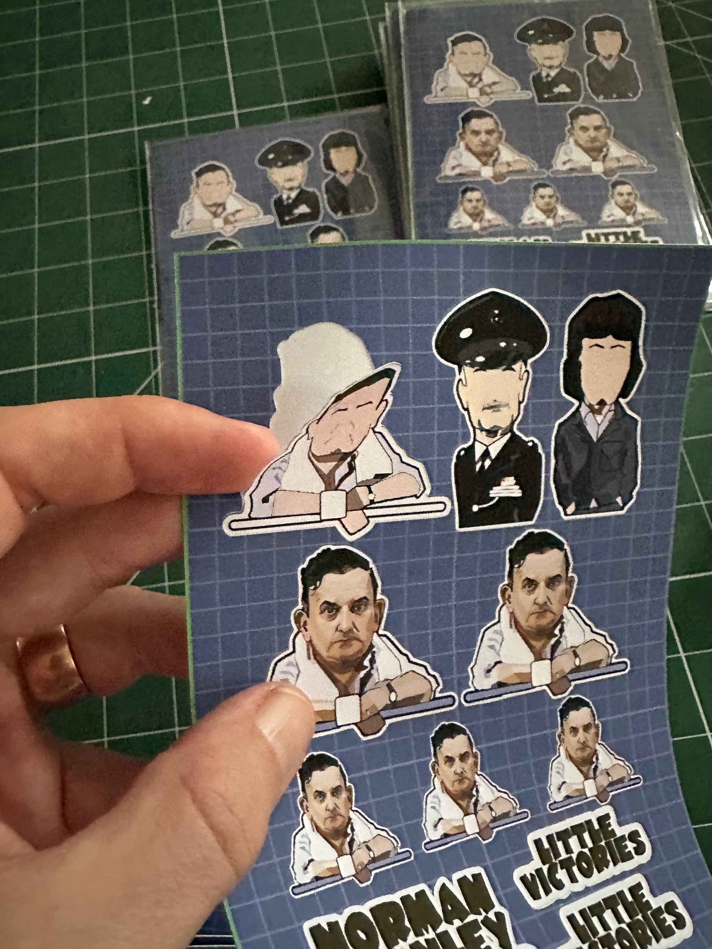 Porridge sticker Sheet (11 stickers)