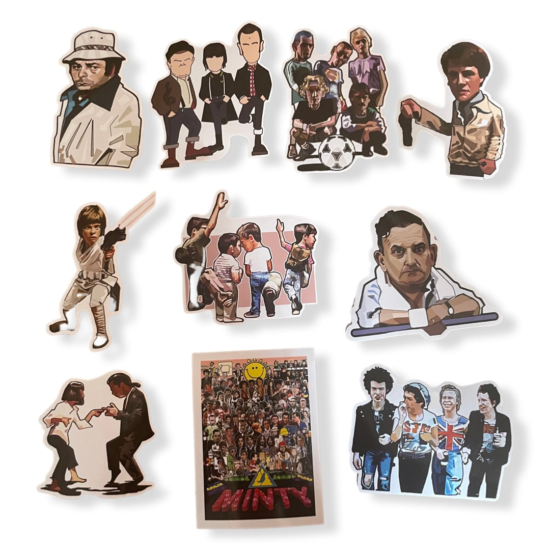 A Guy Called Minty Sticker Packs 2021