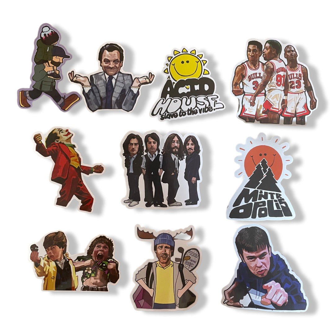 A Guy Called Minty Sticker Packs 2021