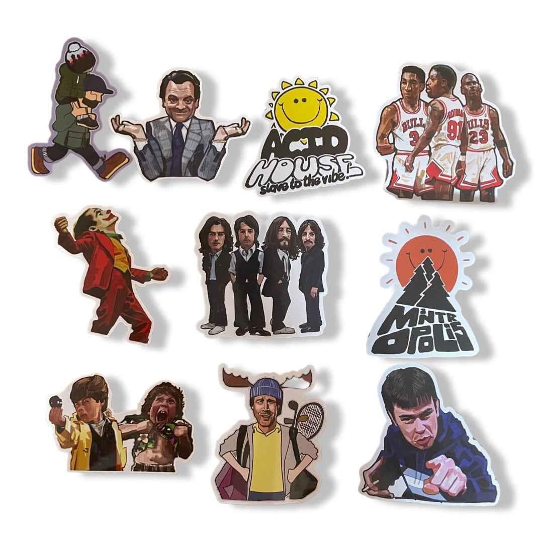 A Guy Called Minty Sticker Packs 2021