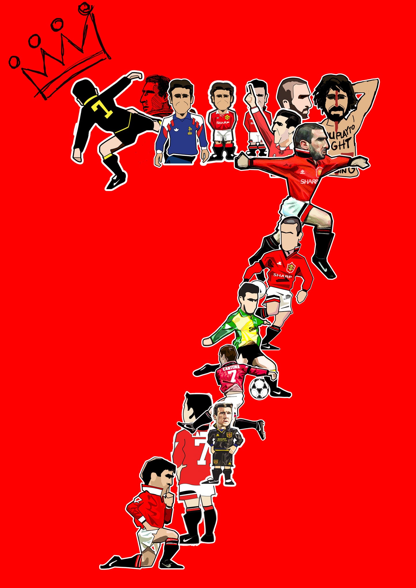 Cantona 7s Print