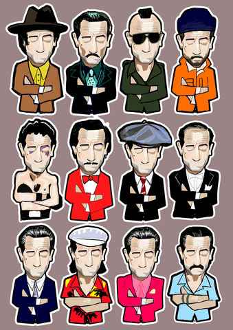 De Niro (Casino) limited edition PVC keyring