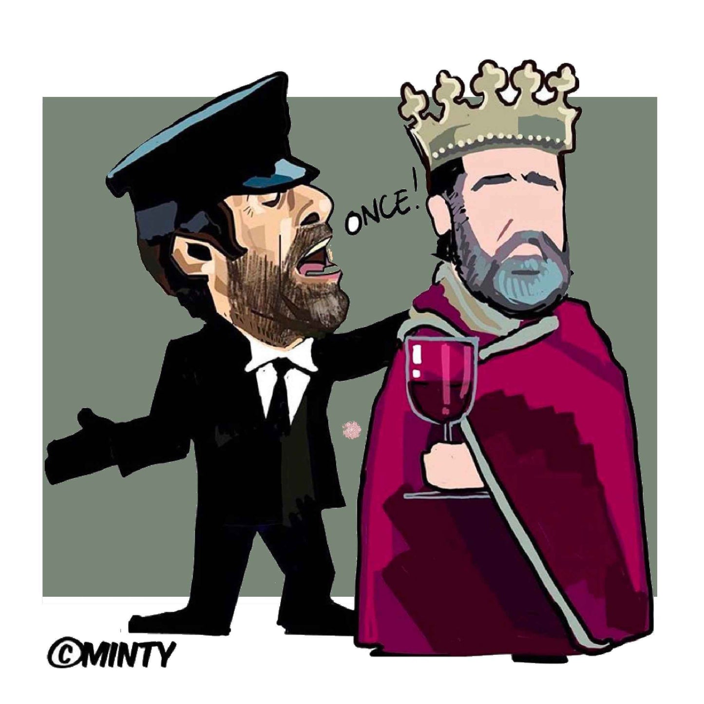 LG x Cantona once Print