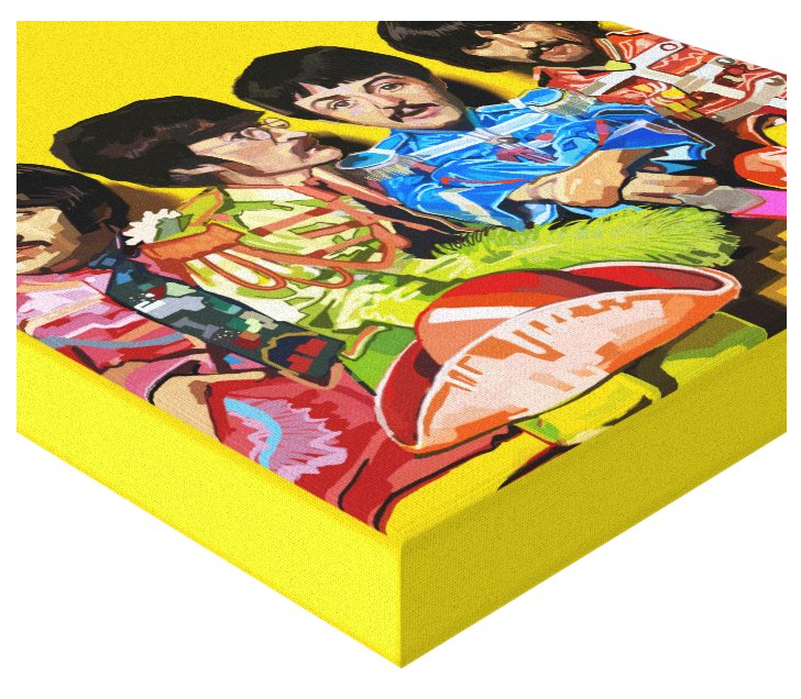 The Beatles Deep Edge Canvas