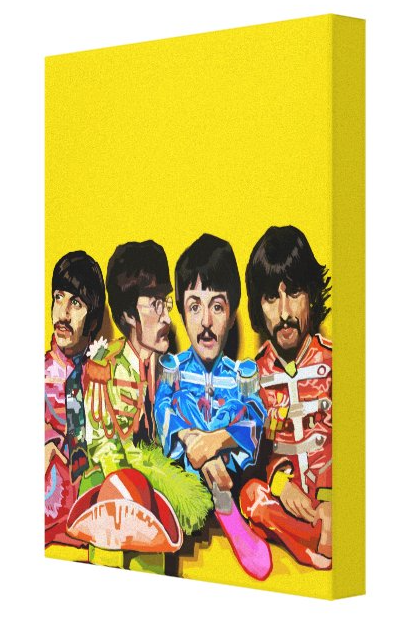 The Beatles Deep Edge Canvas