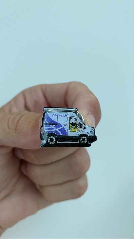 Openreach limited edition Pin