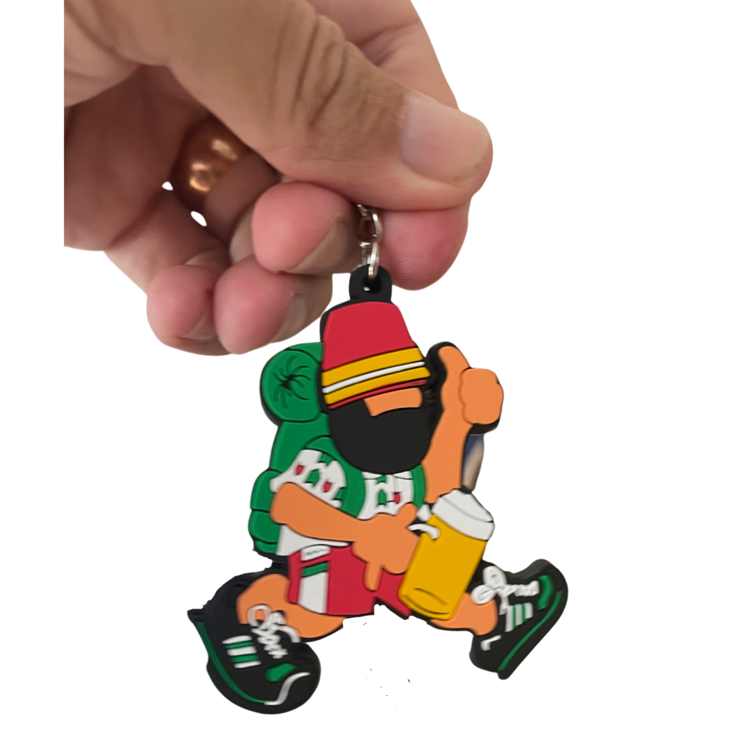 Qatar & Beyond limited edition PVC KEYRING