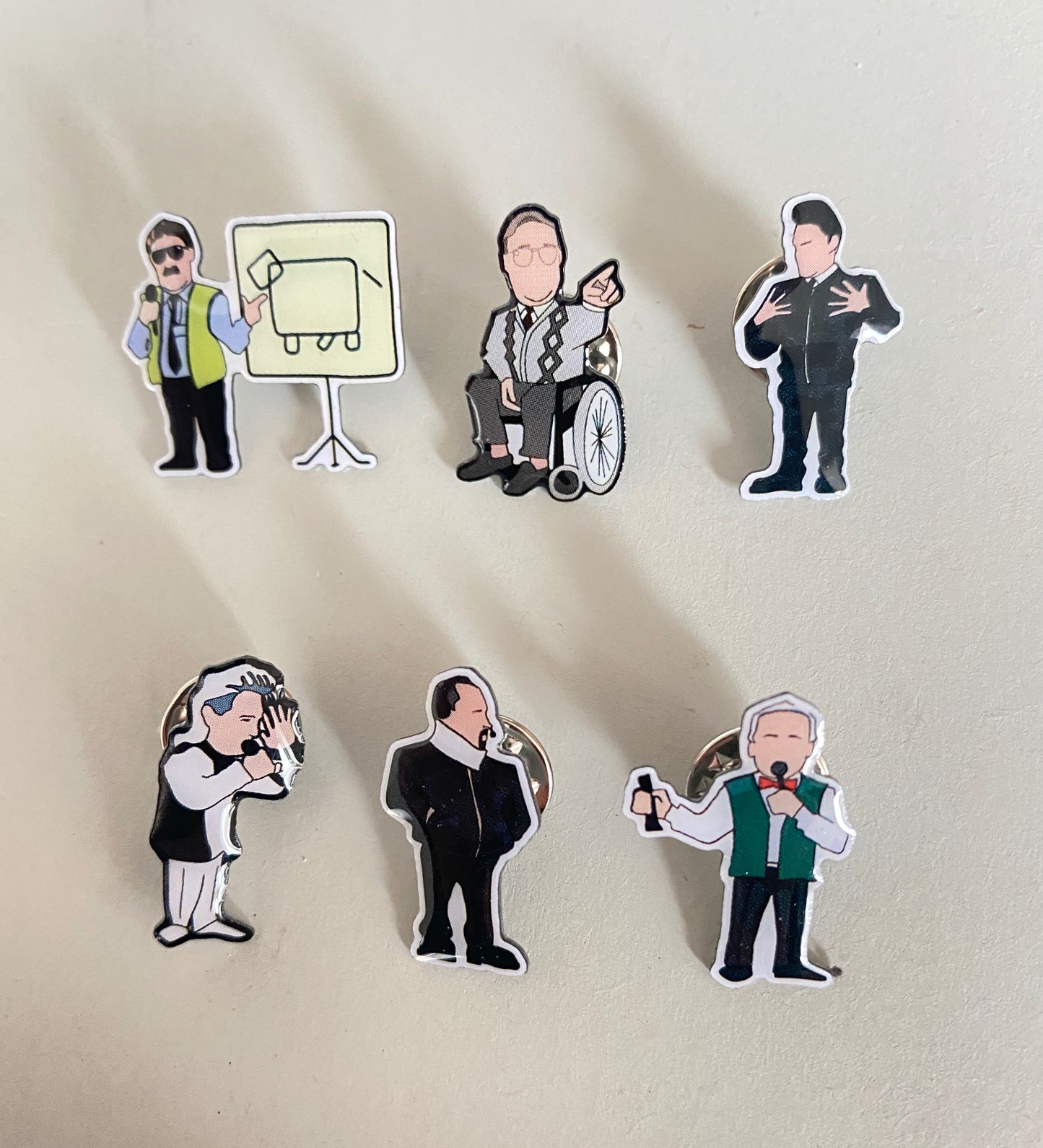 Phoenix nights limited edition Pin set