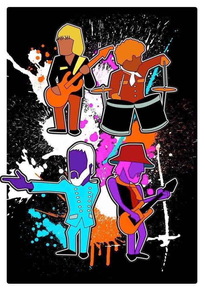 Kasabian print....