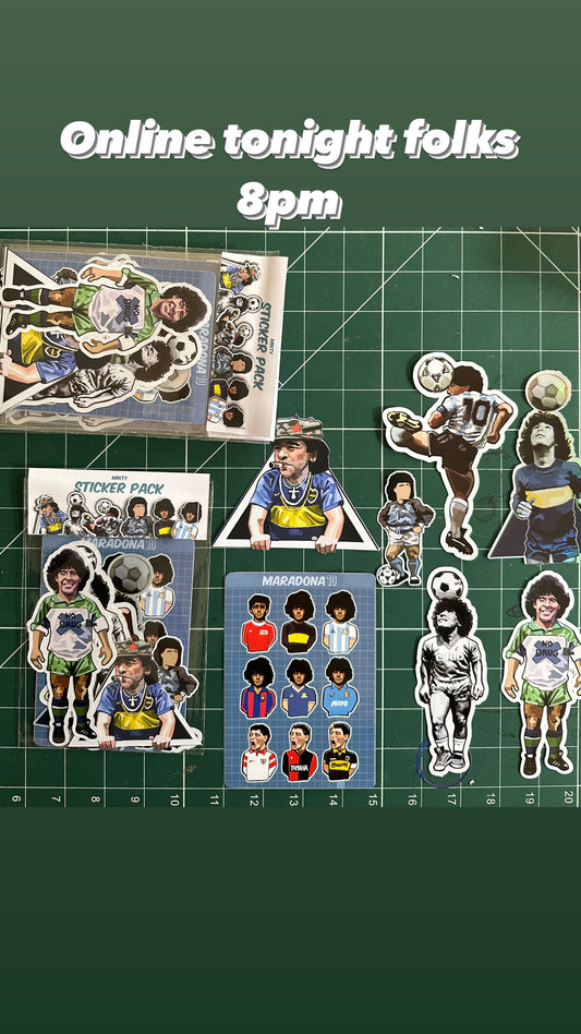 Maradona sticker pack