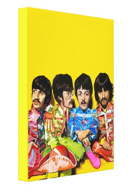 The Beatles Deep Edge Canvas
