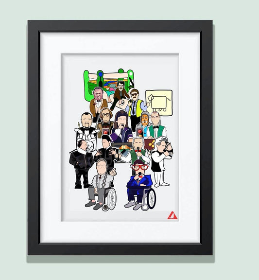Phoenix nights Print