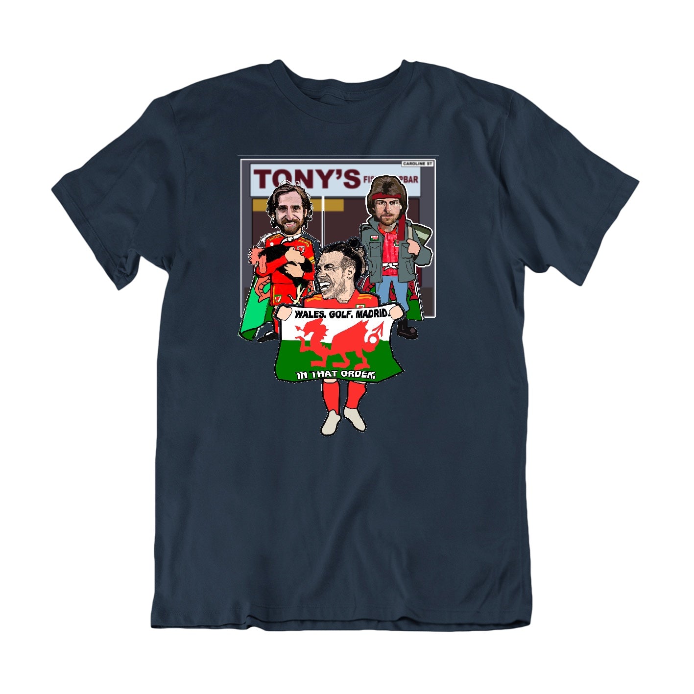 A Guy Called Minty, WALES GOLF MADRID Regular Fit T-Shirt