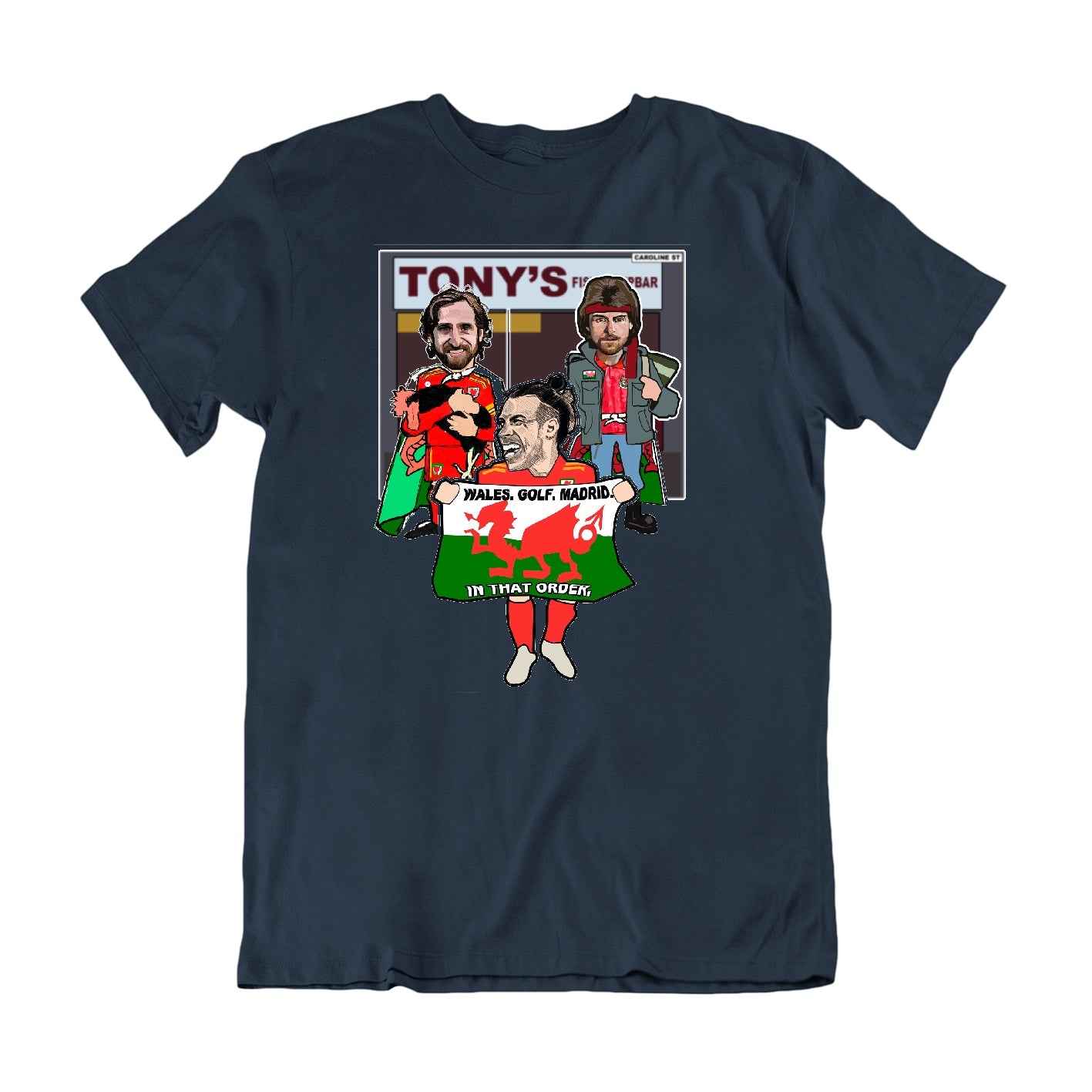 A Guy Called Minty, WALES GOLF MADRID Regular Fit T-Shirt