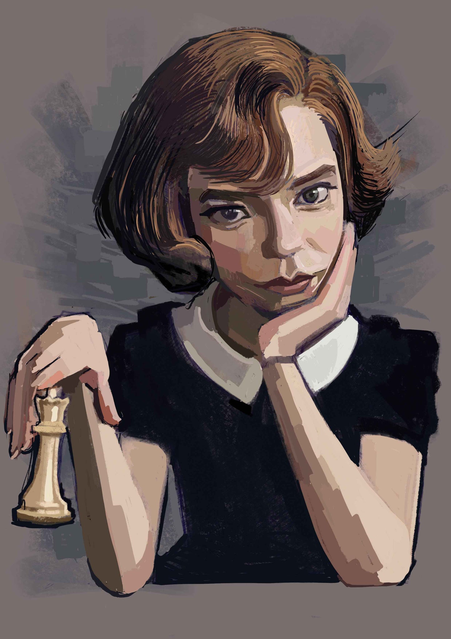 Queens Gambit Print