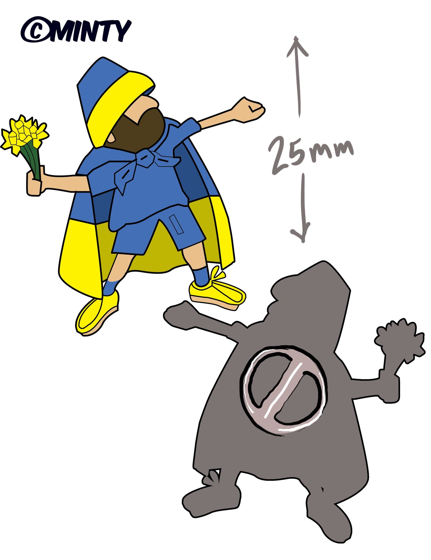Stand With Ukraine PREORDER  due 3/4 weeks limited edition Pin