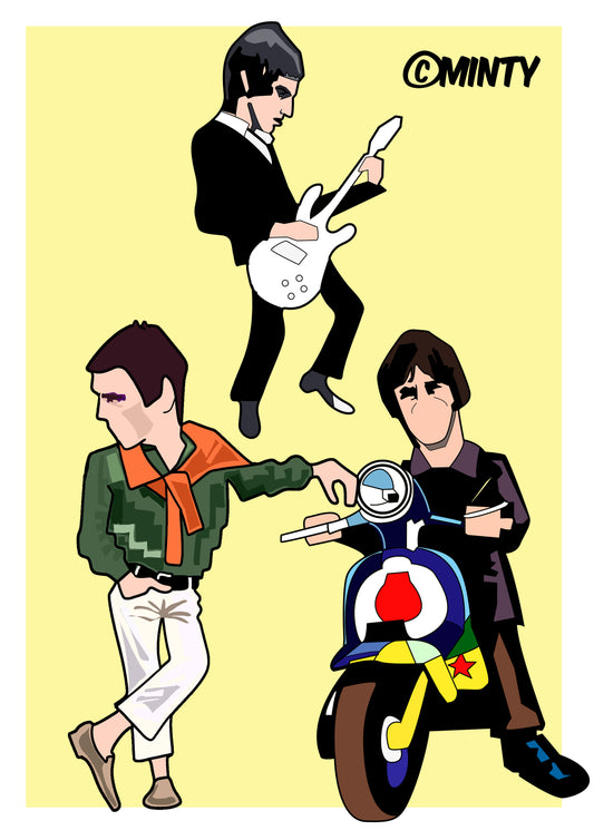 Weller through the years  print