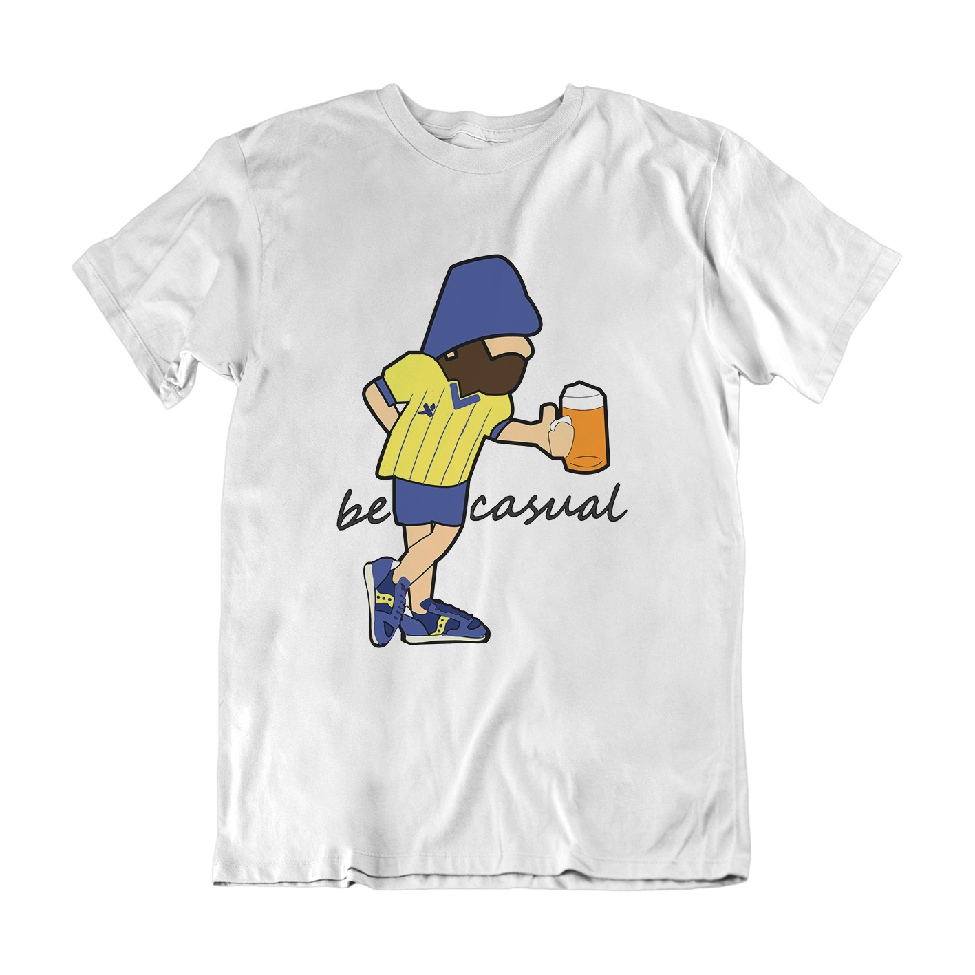 A Guy Called Minty, Be Casual BIRMINGHAM Regular Fit T-Shirt