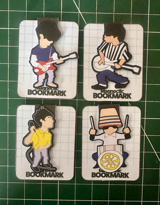 Stone Roses magnetic bookmark set