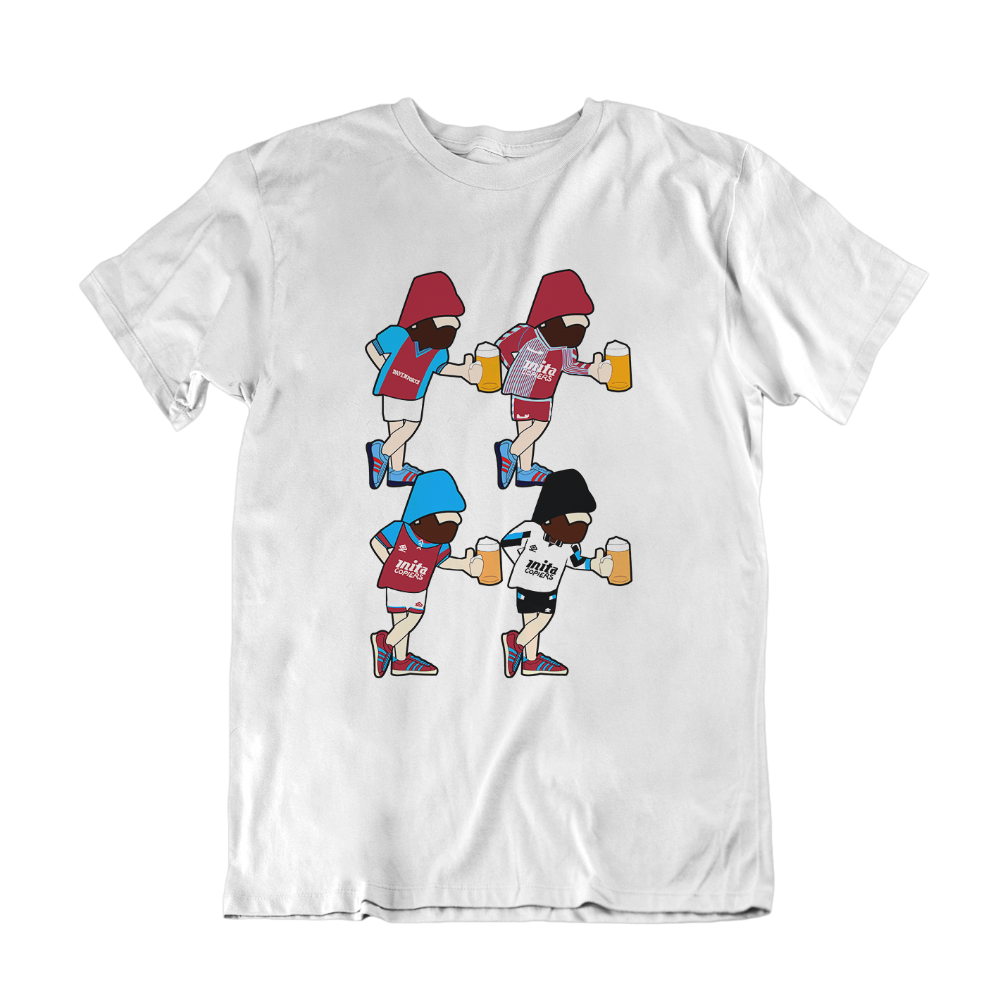 A Guy Called Minty, Be Casual ASTON VILLA MULTI KIT Regular Fit T-Shirt
