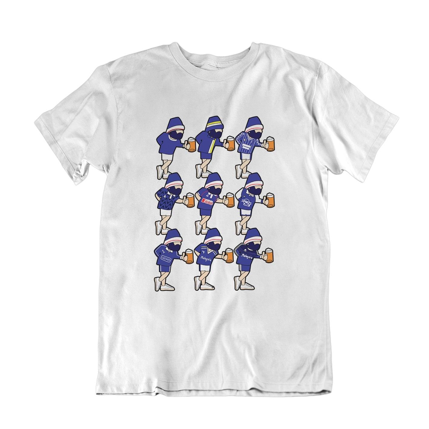 A Guy Called Minty, Be Casual CARDIFF CITY MULTI KITS Regular Fit T-Shirt