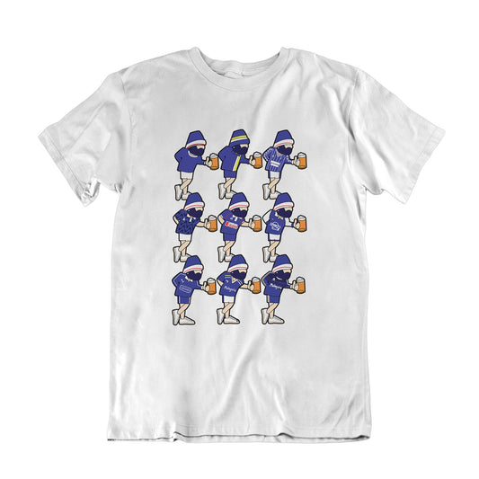 A Guy Called Minty, Be Casual CARDIFF CITY MULTI KITS Regular Fit T-Shirt