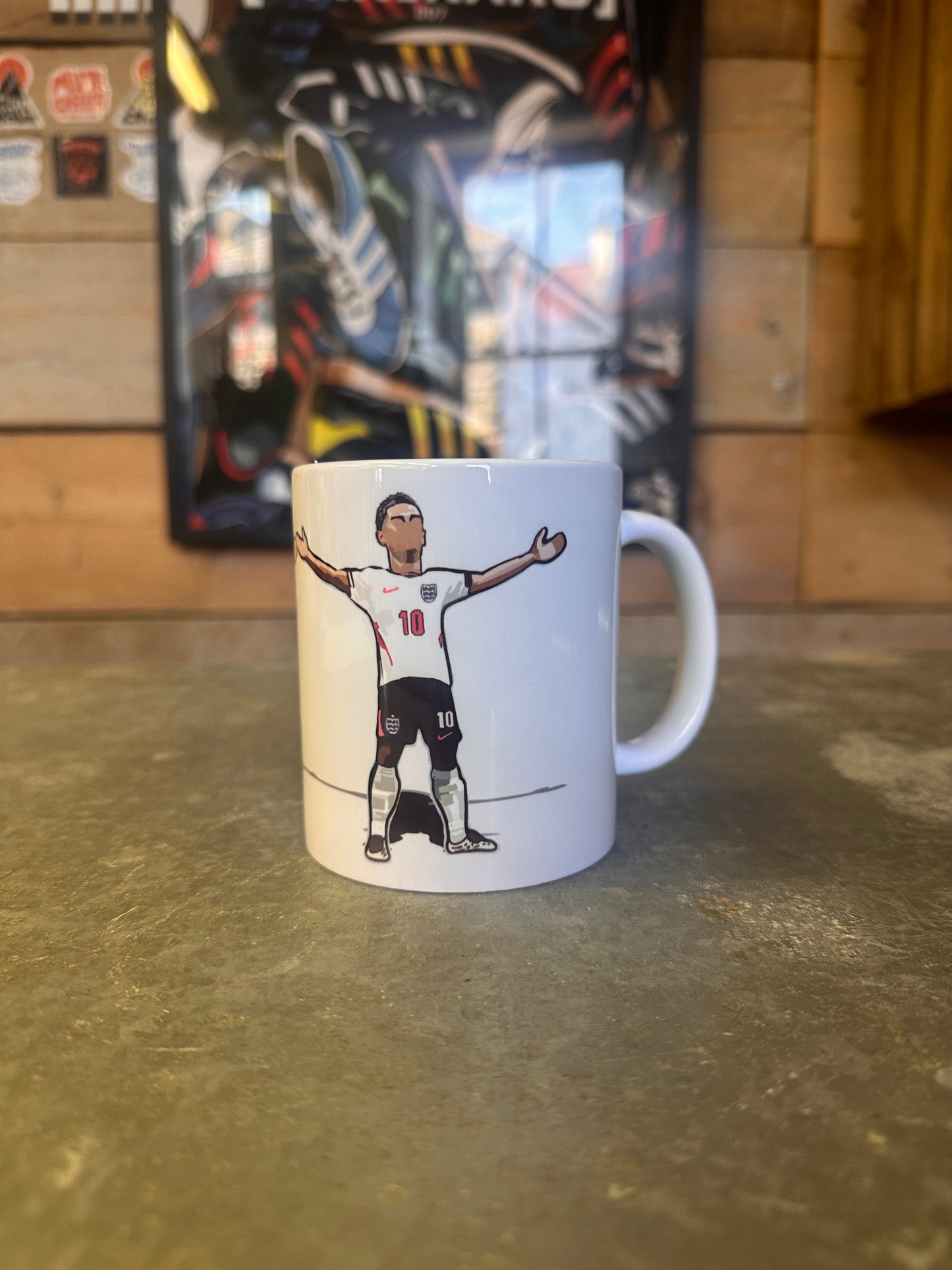 Kane & Bellingham World Cup Mug