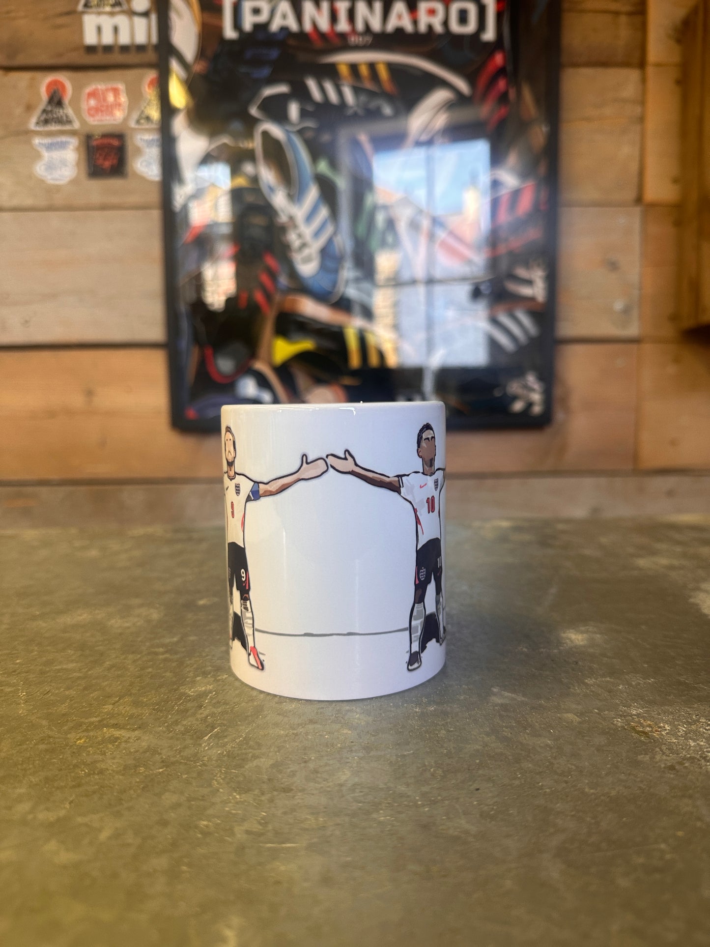 Kane & Bellingham World Cup Mug